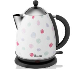 SWAN  SK261050POLN Jug Kettle - Polka Dot